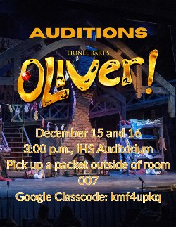 Oliver Auditions